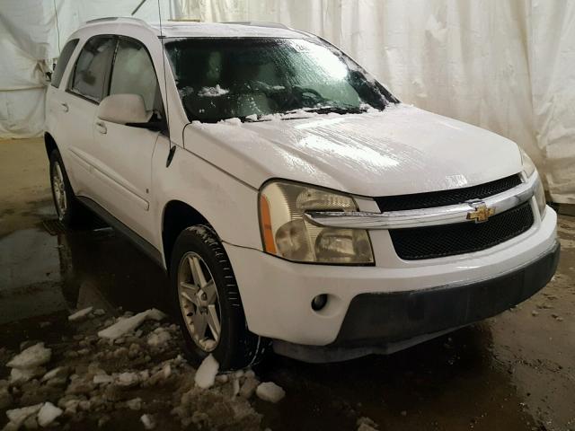 2CNDL73F166039225 - 2006 CHEVROLET EQUINOX LT WHITE photo 1