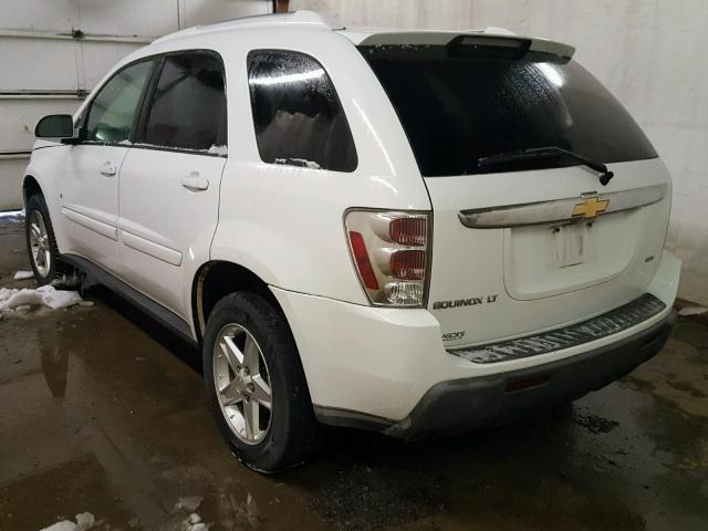 2CNDL73F166039225 - 2006 CHEVROLET EQUINOX LT WHITE photo 3