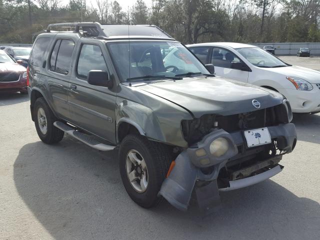 5N1ED28T94C661143 - 2004 NISSAN XTERRA XE GREEN photo 1