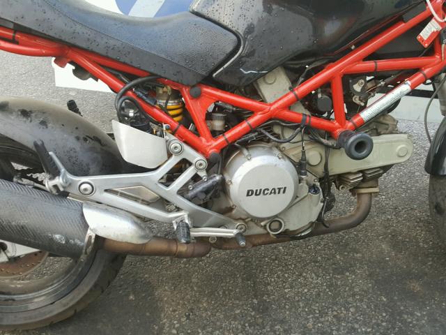 ZDM1RA2K96B082374 - 2006 DUCATI MONSTER 62 RED photo 9