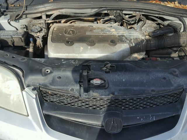 2HNYD18233H503387 - 2003 ACURA MDX SILVER photo 7