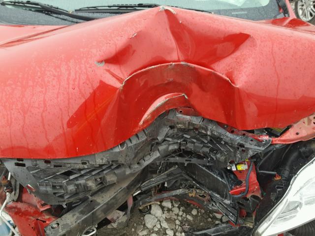 2T1BU4EE2CC894179 - 2012 TOYOTA COROLLA BA RED photo 7