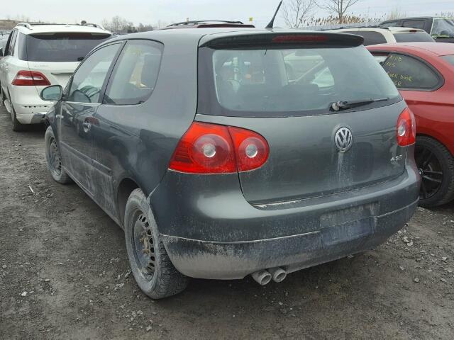 WVWBR71K47W114372 - 2007 VOLKSWAGEN RABBIT GREEN photo 3