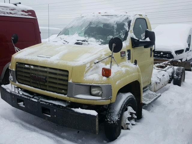 1GDJ5C1G96F900268 - 2006 GMC C5500 C5C0 YELLOW photo 2