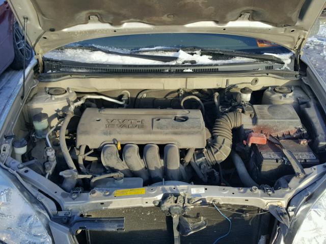 2T1BR32E28C912039 - 2008 TOYOTA COROLLA CE GOLD photo 7