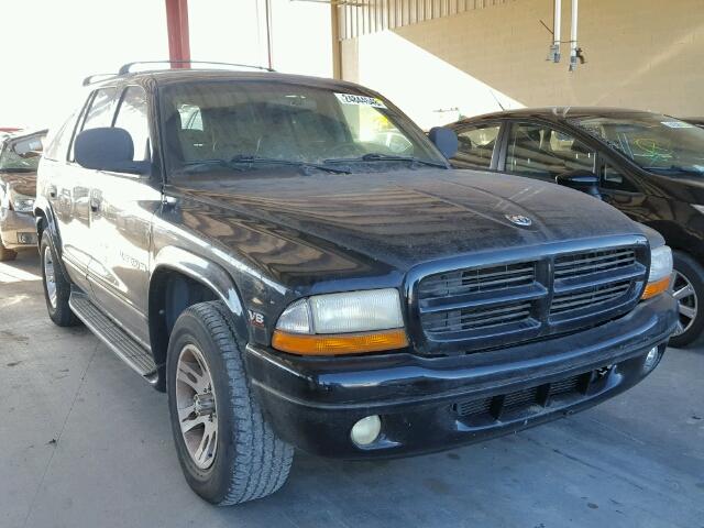 1B4HR28Z5YF255935 - 2000 DODGE DURANGO BLACK photo 1