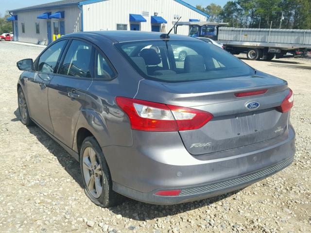 1FADP3F27DL267184 - 2013 FORD FOCUS SE GRAY photo 3