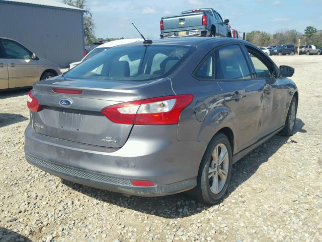 1FADP3F27DL267184 - 2013 FORD FOCUS SE GRAY photo 4