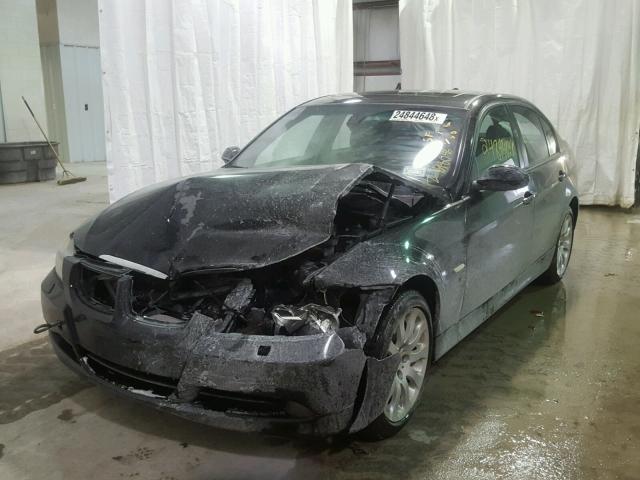 WBAVC935X7K035262 - 2007 BMW 328 XI BLACK photo 2