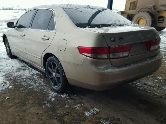 1HGCM66554A099181 - 2004 HONDA ACCORD EX TAN photo 3