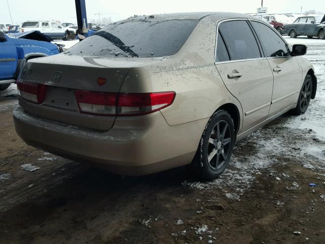 1HGCM66554A099181 - 2004 HONDA ACCORD EX TAN photo 4