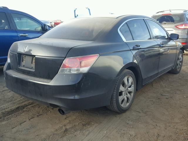 JHMCP26798C016795 - 2008 HONDA ACCORD EX BLACK photo 4