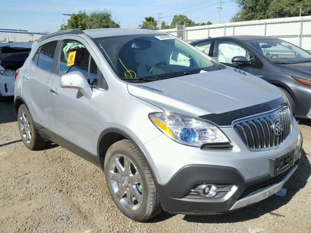 KL4CJGSBXGB645071 - 2016 BUICK ENCORE SILVER photo 1