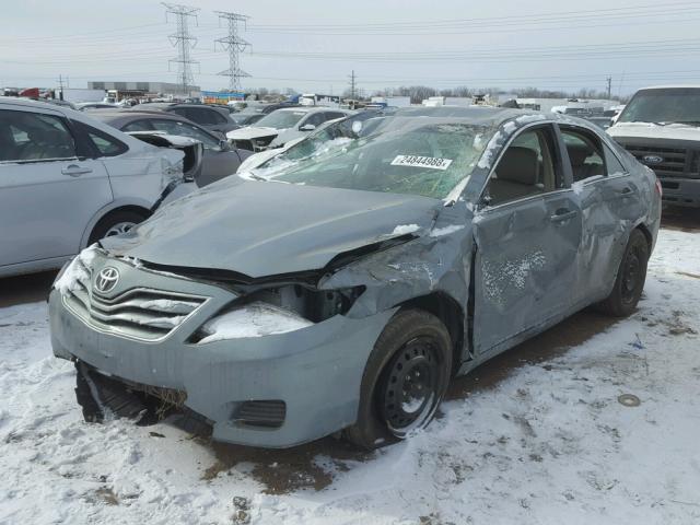 4T1BK3EK1BU611967 - 2011 TOYOTA CAMRY SE GREEN photo 2