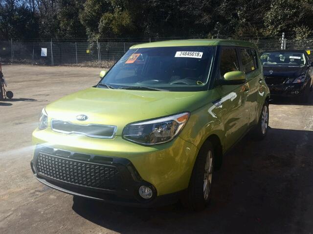 KNDJP3A59G7843577 - 2016 KIA SOUL + GREEN photo 2