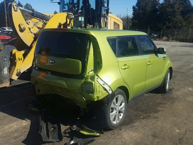 KNDJP3A59G7843577 - 2016 KIA SOUL + GREEN photo 4