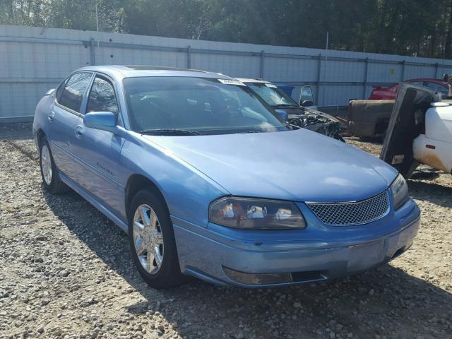 2G1WH55K3Y9306761 - 2000 CHEVROLET IMPALA LS BLUE photo 1