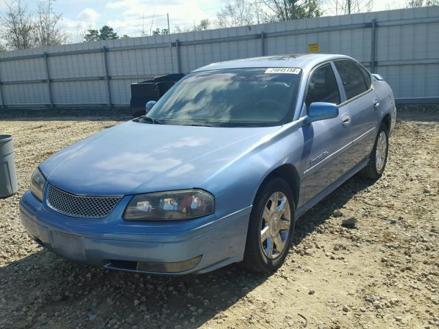 2G1WH55K3Y9306761 - 2000 CHEVROLET IMPALA LS BLUE photo 2