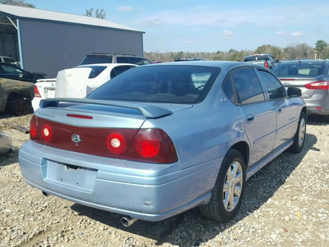 2G1WH55K3Y9306761 - 2000 CHEVROLET IMPALA LS BLUE photo 4