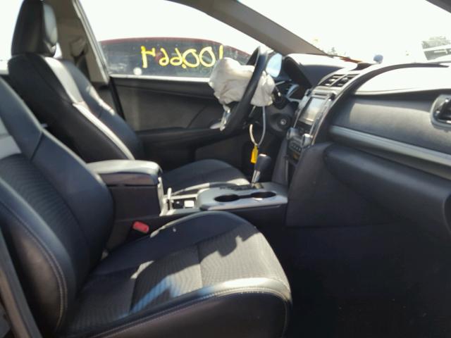 4T1BF1FK1CU073022 - 2012 TOYOTA CAMRY BASE BLACK photo 5