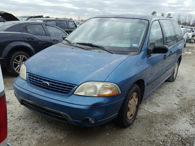 2FMZA50463BA32874 - 2003 FORD WINDSTAR W BLUE photo 2