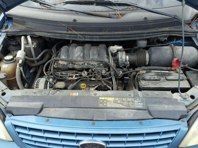 2FMZA50463BA32874 - 2003 FORD WINDSTAR W BLUE photo 7