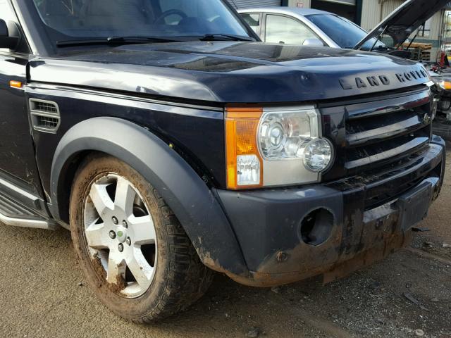 SALAG25466A360098 - 2006 LAND ROVER LR3 HSE BLUE photo 9