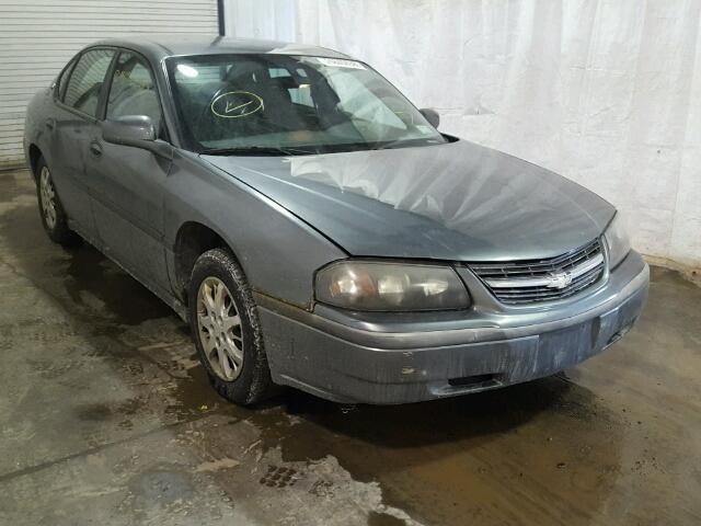 2G1WF52E159340083 - 2005 CHEVROLET IMPALA GRAY photo 1