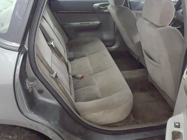 2G1WF52E159340083 - 2005 CHEVROLET IMPALA GRAY photo 6