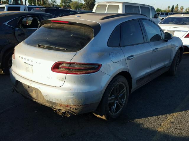 WP1AB2A59FLB63630 - 2015 PORSCHE MACAN S GRAY photo 4