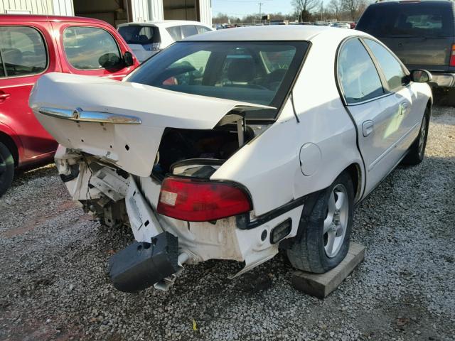 1MEFM50U32A646076 - 2002 MERCURY SABLE GS WHITE photo 4