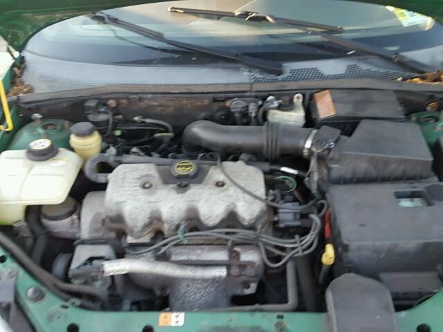 1FAFP34P32W290173 - 2002 FORD FOCUS SE GREEN photo 7