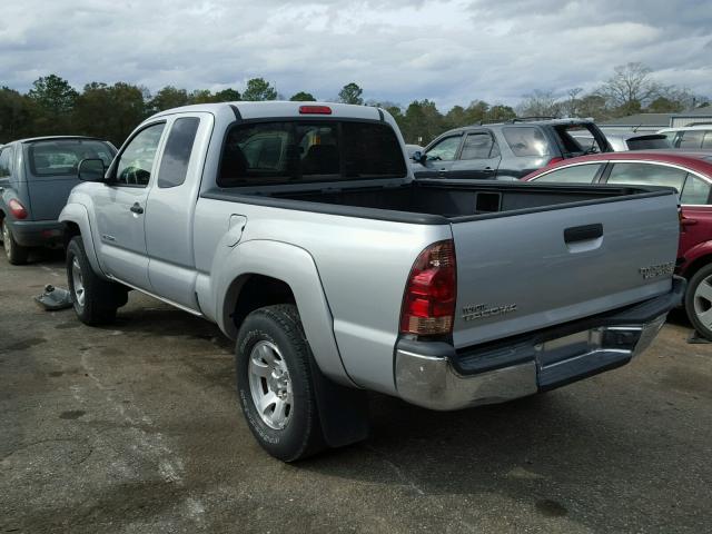 5TETU62N37Z326057 - 2007 TOYOTA TACOMA PRE SILVER photo 3