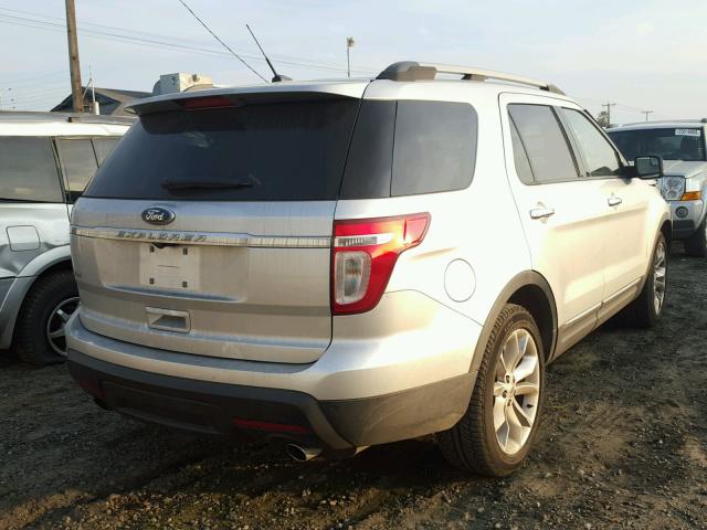 1FMHK7D88BGA65576 - 2011 FORD EXPLORER X SILVER photo 4