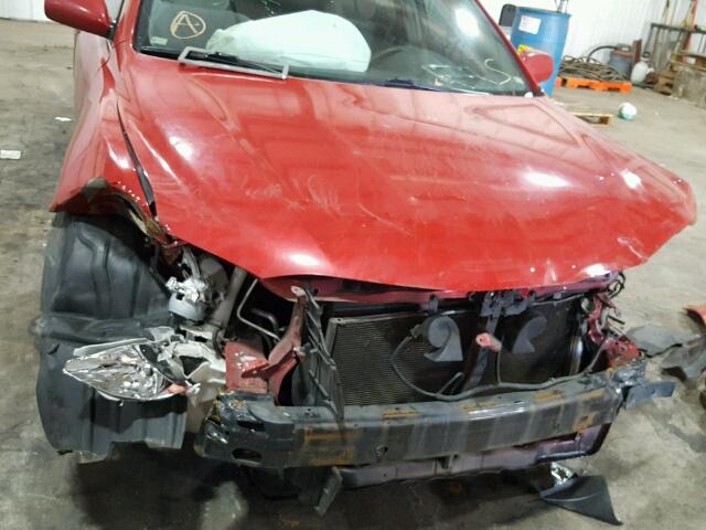 4T1BE46K67U122953 - 2007 TOYOTA CAMRY NEW RED photo 9