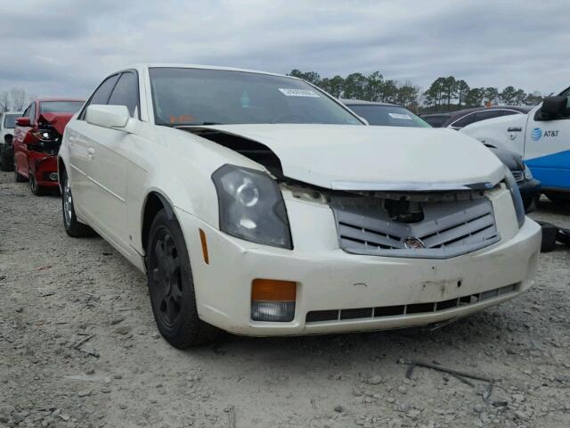 1G6DM57T570146541 - 2007 CADILLAC CTS WHITE photo 1