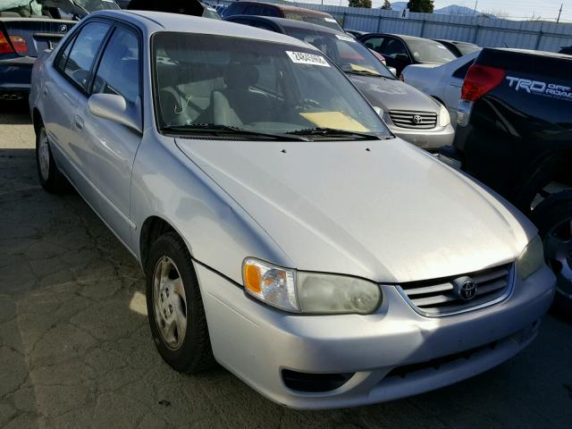 1NXBR12E31Z529915 - 2001 TOYOTA COROLLA CE SILVER photo 1