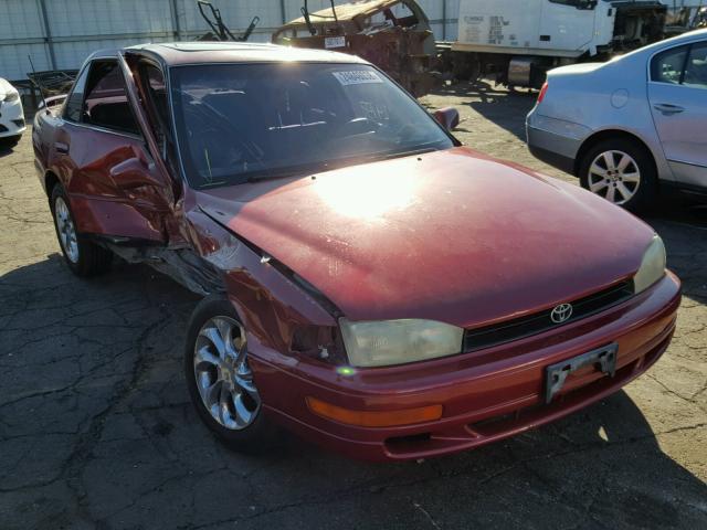 JT2SK12E4P0102728 - 1993 TOYOTA CAMRY LE RED photo 1