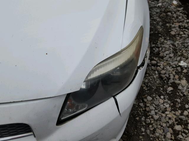 JTKDE167370194006 - 2007 TOYOTA SCION TC 白色 照片 10