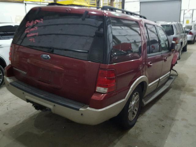 1FMFU18515LA63954 - 2005 FORD EXPEDITION RED photo 4