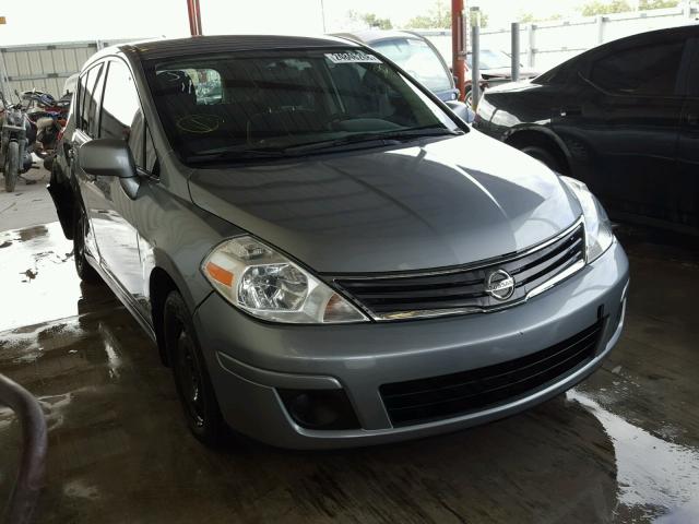 3N1BC1CP9BL376591 - 2011 NISSAN VERSA S GRAY photo 1