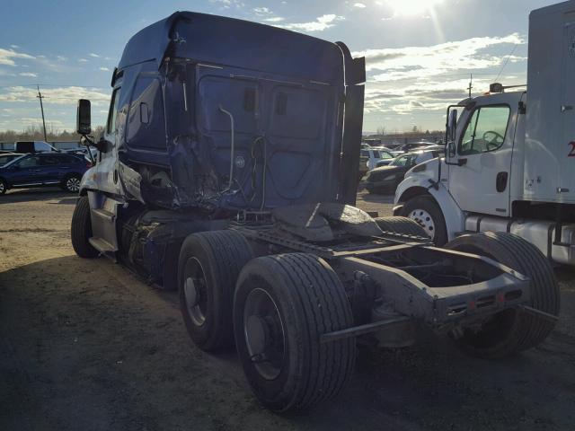 3AKJGLDV3HSJB1622 - 2017 FREIGHTLINER CASCADIA 1 BLUE photo 3