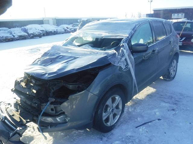 1FMCU9GX1EUB02184 - 2014 FORD ESCAPE SE GRAY photo 2