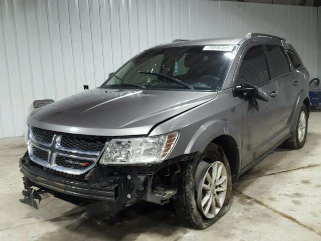 3C4PDDBG2DT592644 - 2013 DODGE JOURNEY SX GRAY photo 2