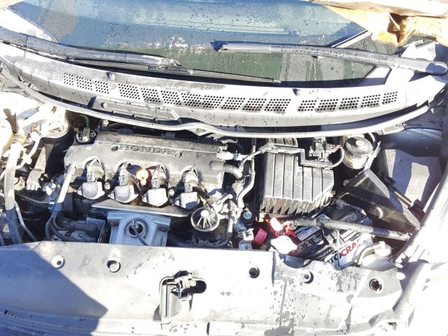 1HGFA16856L061699 - 2006 HONDA CIVIC EX ვერცხლისფერი ფოტო 7