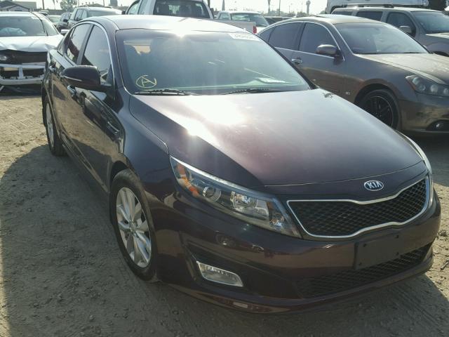 5XXGN4A78EG262437 - 2014 KIA OPTIMA EX MAROON photo 1