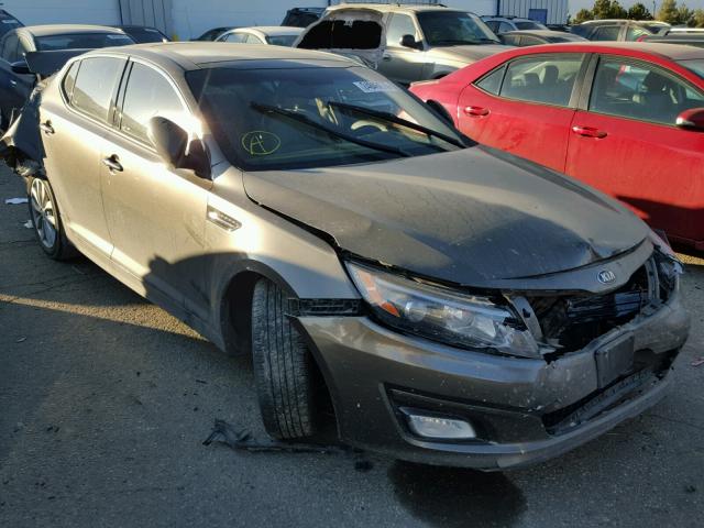 5XXGN4A73FG405246 - 2015 KIA OPTIMA EX GREEN photo 1