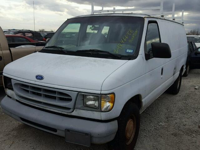 1FTEE1428VHA98082 - 1997 FORD ECONOLINE WHITE photo 2