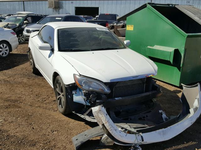 1C3BCBGG8CN140534 - 2012 CHRYSLER 200 S WHITE photo 1