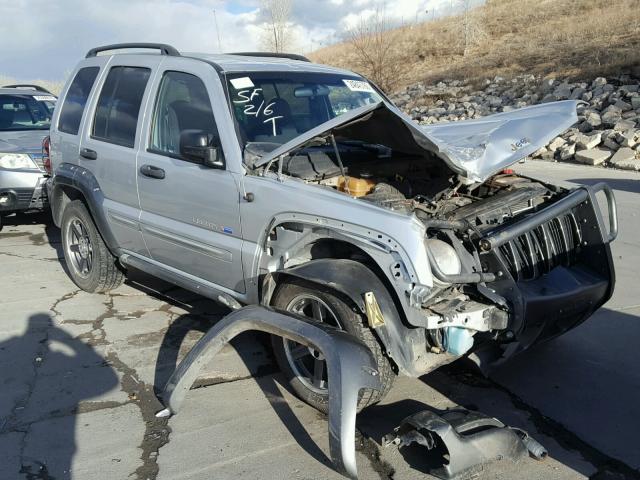 1J4GL48KX3W664322 - 2003 JEEP LIBERTY SP SILVER photo 1